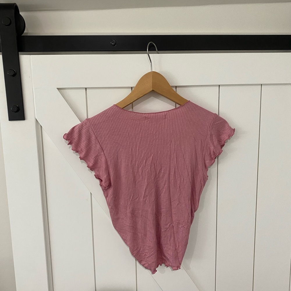 Pink Crop Top - Picture 2 of 3
